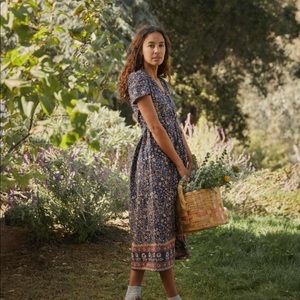 Christy Dawn Navy Anemone The Dawn Dress